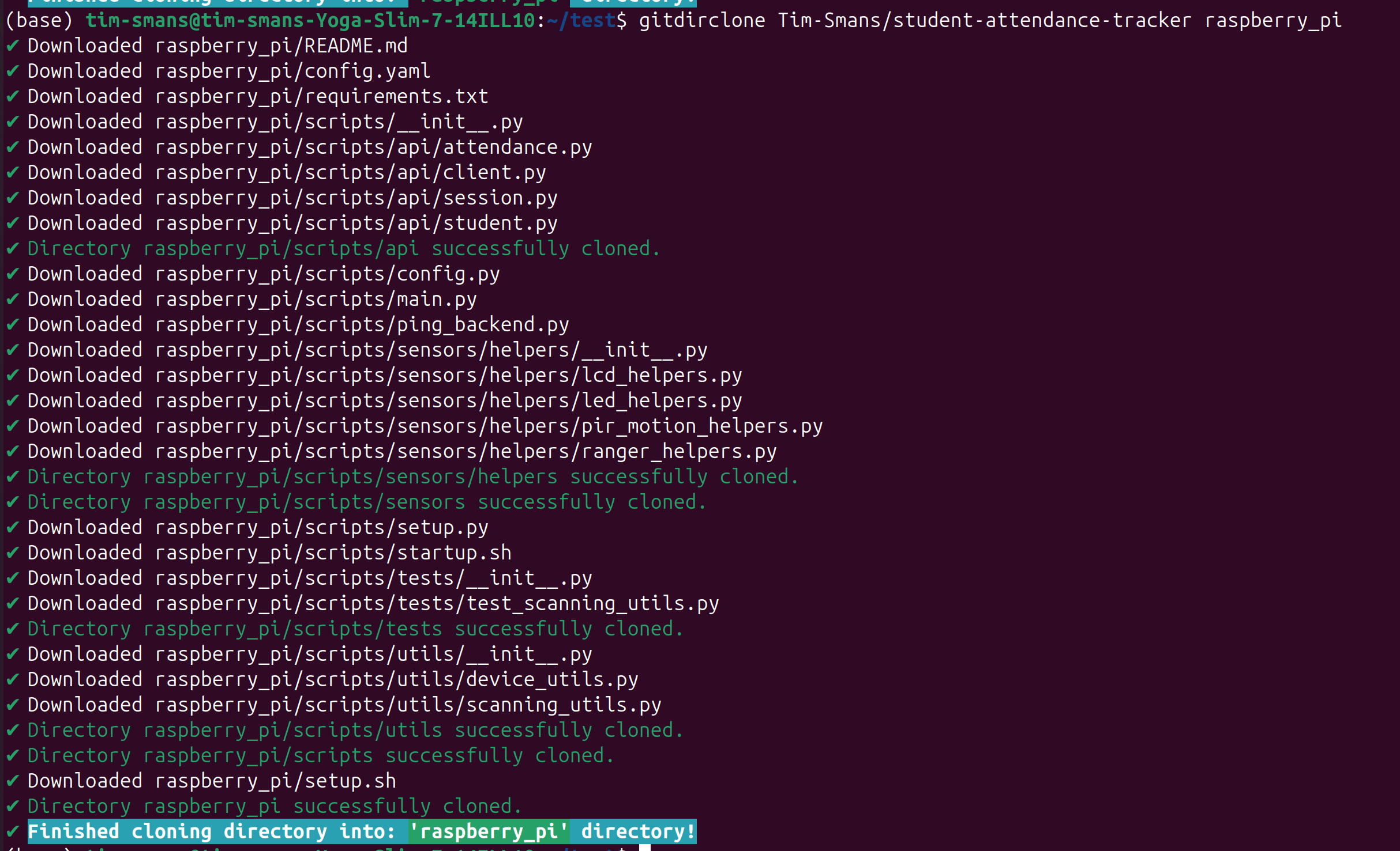 Github Directory Cloner